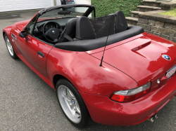 1999 BMW M Roadster in Imola Red 2 over Black Nappa