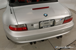 2001 BMW M Roadster in Titanium Silver Metallic over Imola Red & Black Nappa