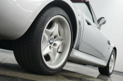 2000 BMW M Roadster in Titanium Silver Metallic over Imola Red & Black Nappa