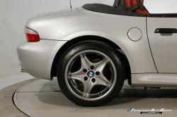 2001 BMW M Roadster in Titanium Silver Metallic over Imola Red & Black Nappa
